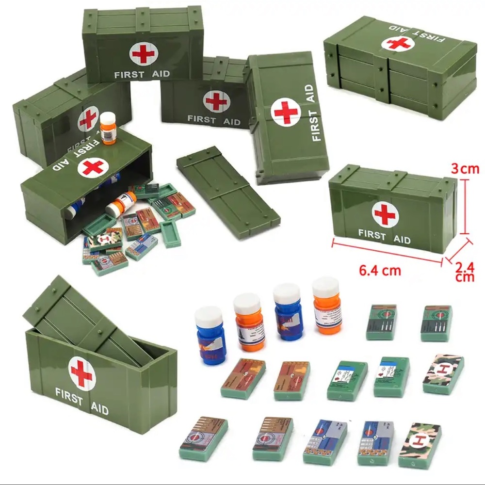 $4 WWII Emergency Building Blocks. New. $4 if bundled